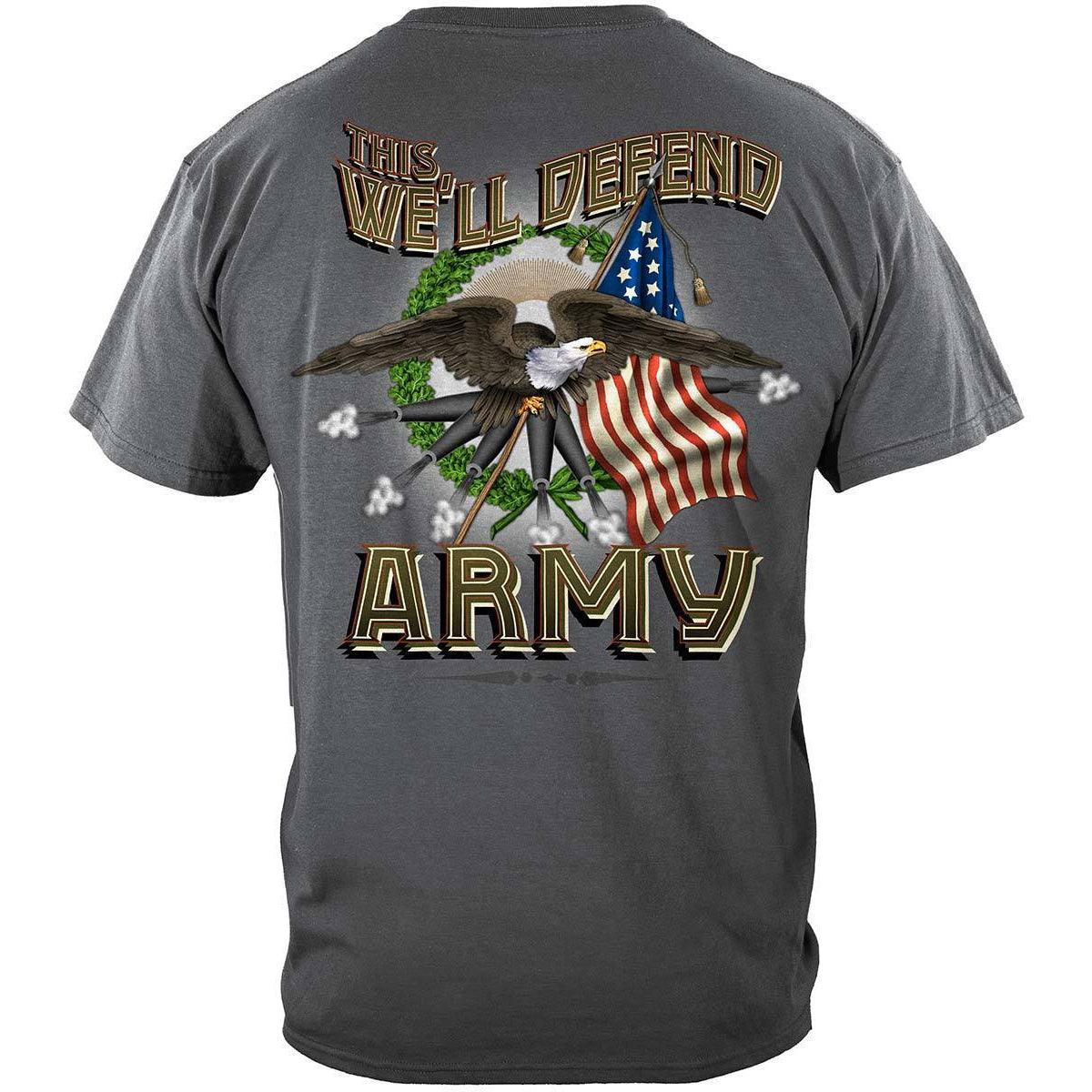 Army Cannons "This We'll Defend" Long Sleeve - Military Republic