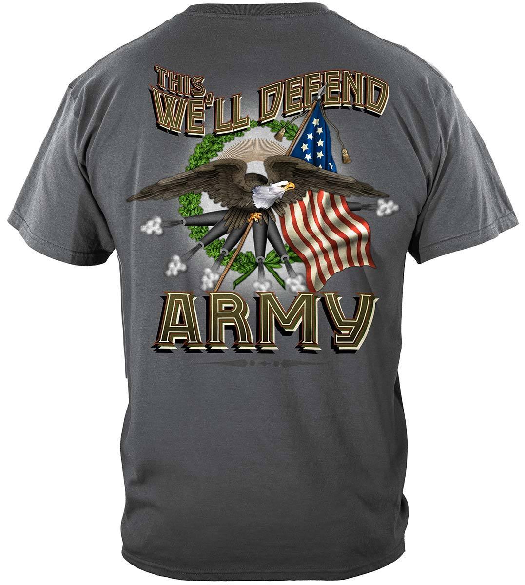 Army Cannons "This We'll Defend" Hoodie - Military Republic