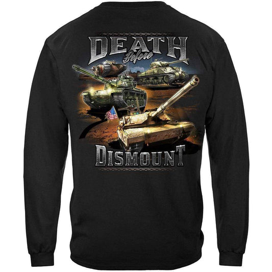 Army Death Before Dismount Long Sleeve - Military Republic