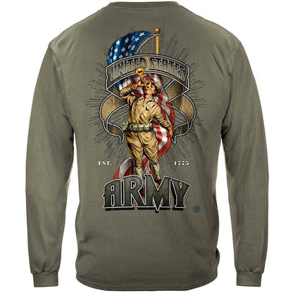 Army Dough Boy Long Sleeve - Military Republic