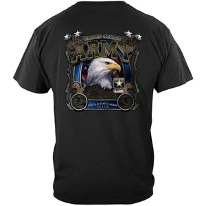 Army Eagle In Stone T-Shirt - Military Republic