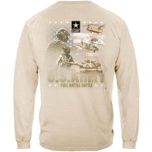 Army Full Battle Rattle T-Shirt - Military Republic