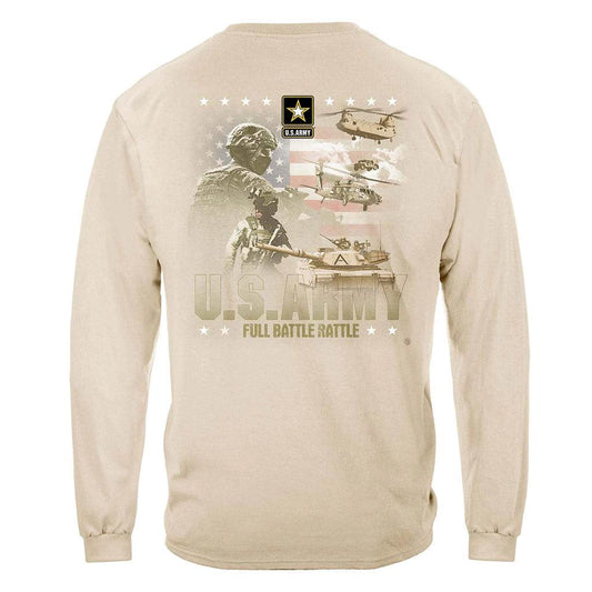 United States Army Full Battle Rattle Premium Long Sleeve - Military Republic