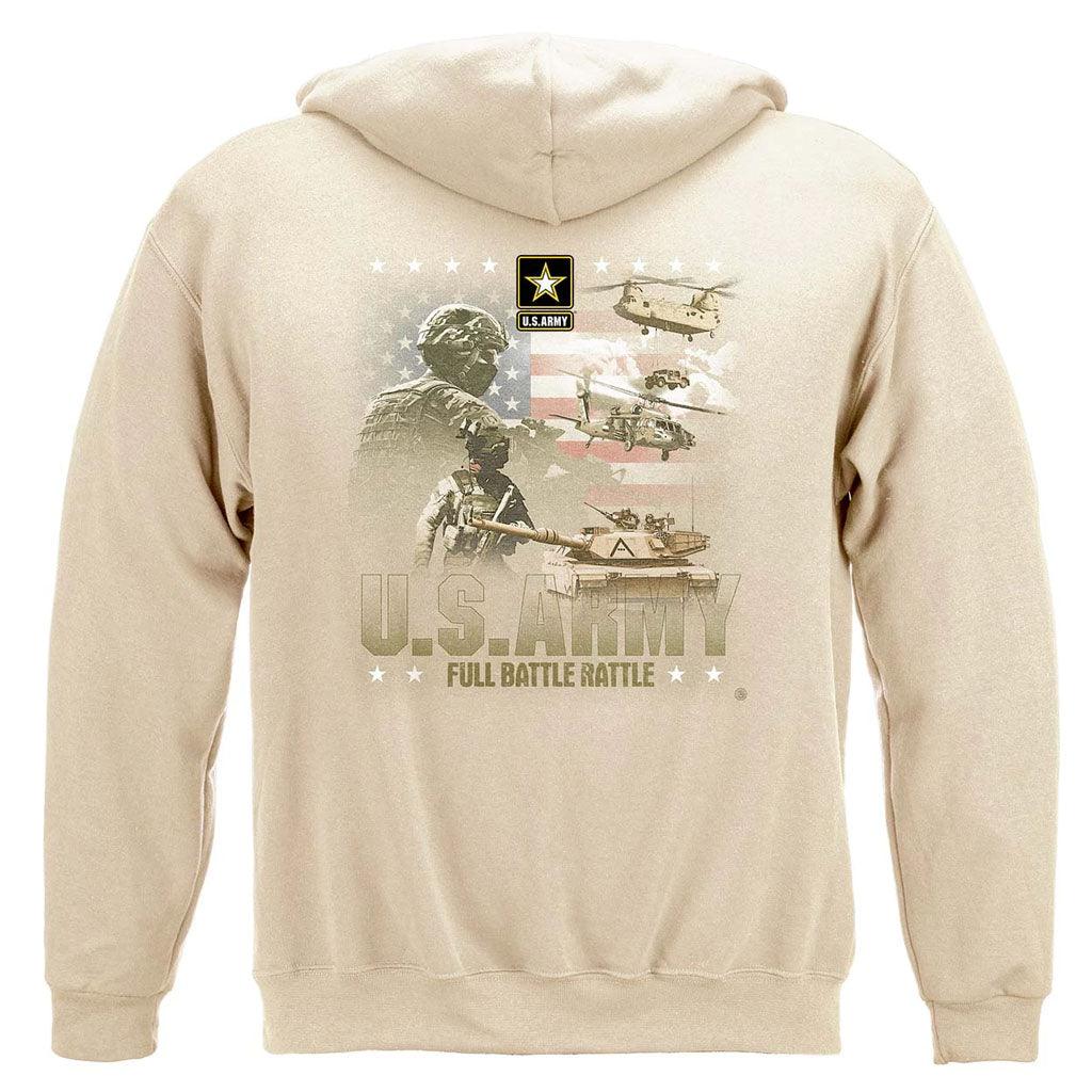 United States Army Full Battle Rattle Premium T-Shirt - Military Republic