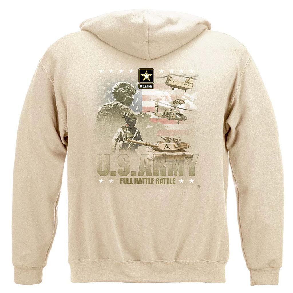 United States Army Full Battle Rattle Premium Hoodie – Military Republic