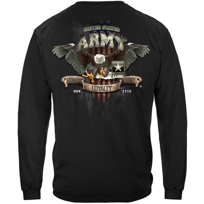 Army Loyalty Eagle Long Sleeve - Military Republic