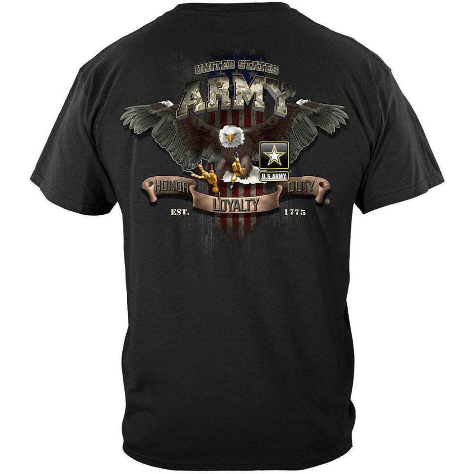 Army Loyalty Eagle T-Shirt - Military Republic