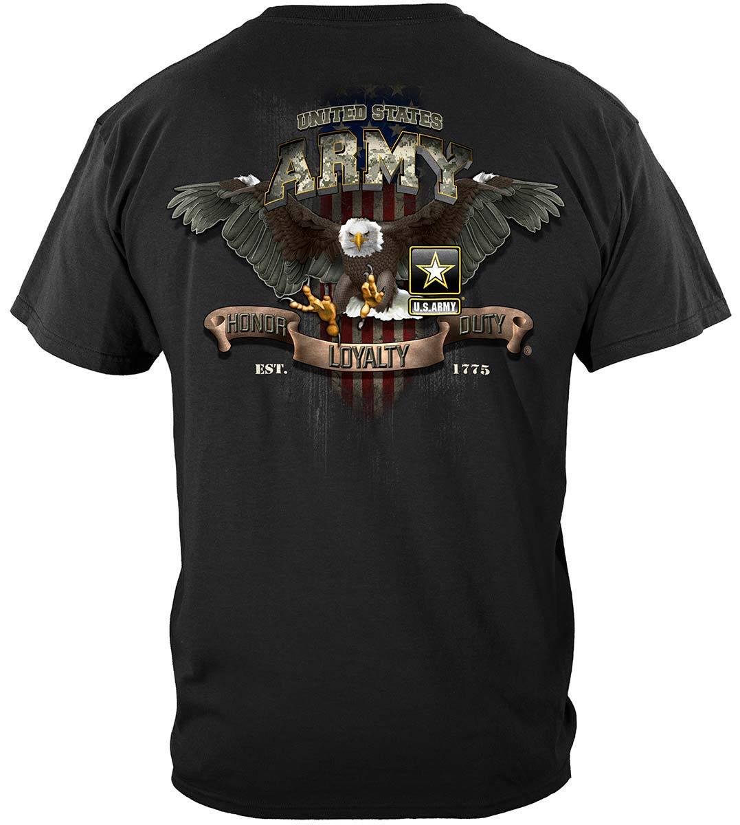 Army Loyalty Eagle Hoodie - Military Republic