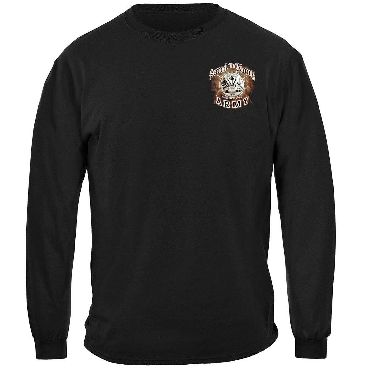 Army Second To None Premium T-Shirt - Military Republic