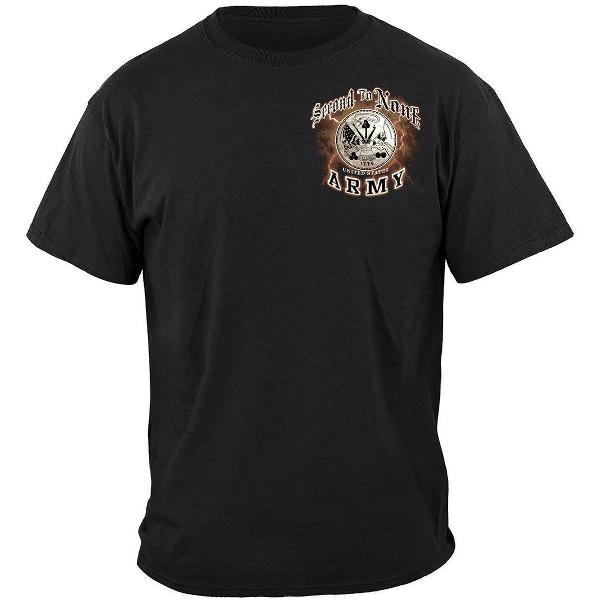 Army Second To None Premium T-Shirt - Military Republic