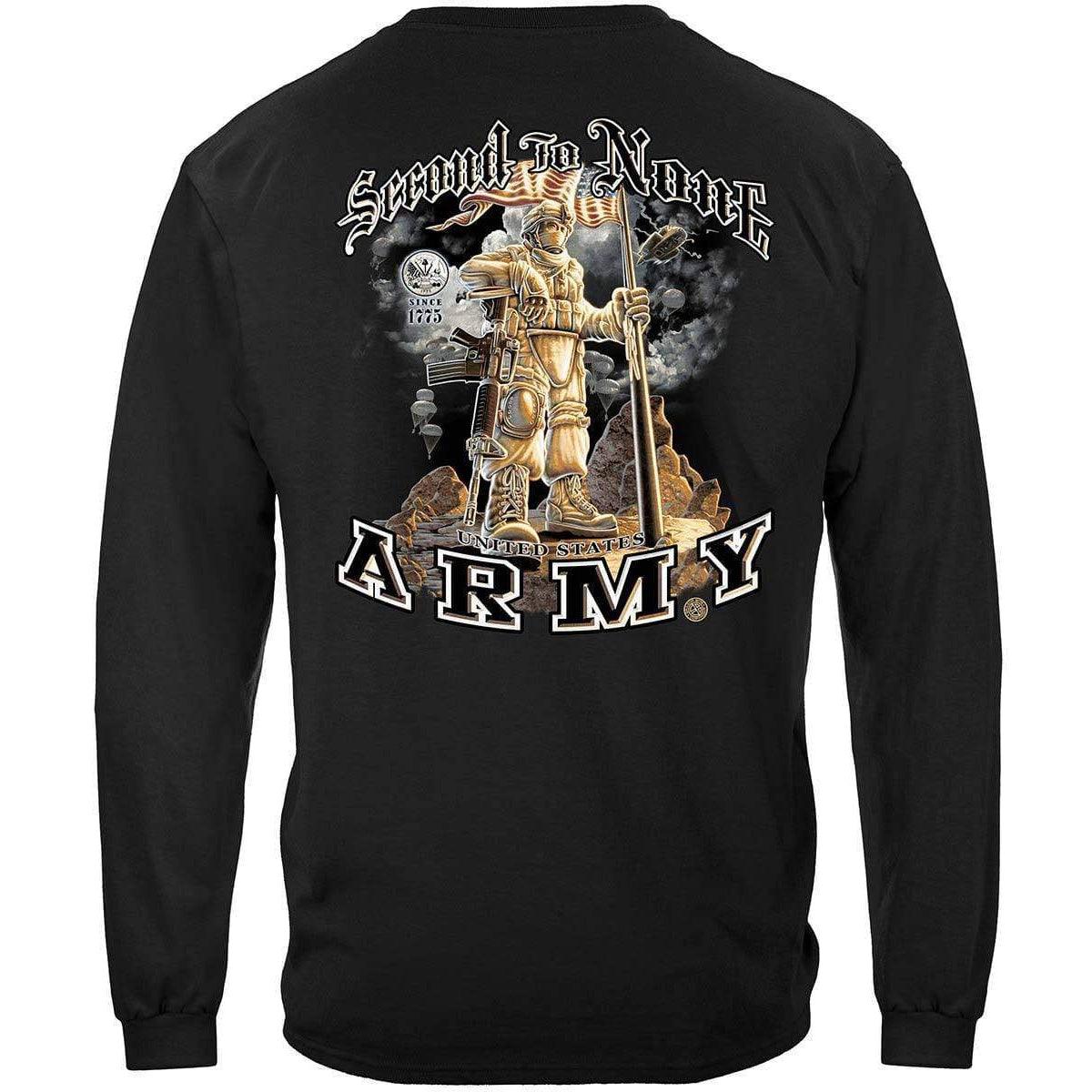 Army Second To None Premium T-Shirt - Military Republic