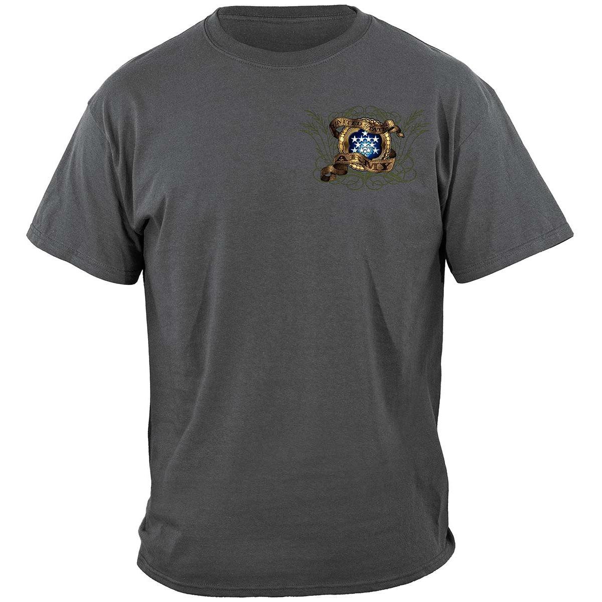 Army Shield And Eagle T-Shirt - Military Republic