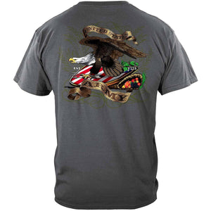Army Shield And Eagle T-Shirt - Military Republic