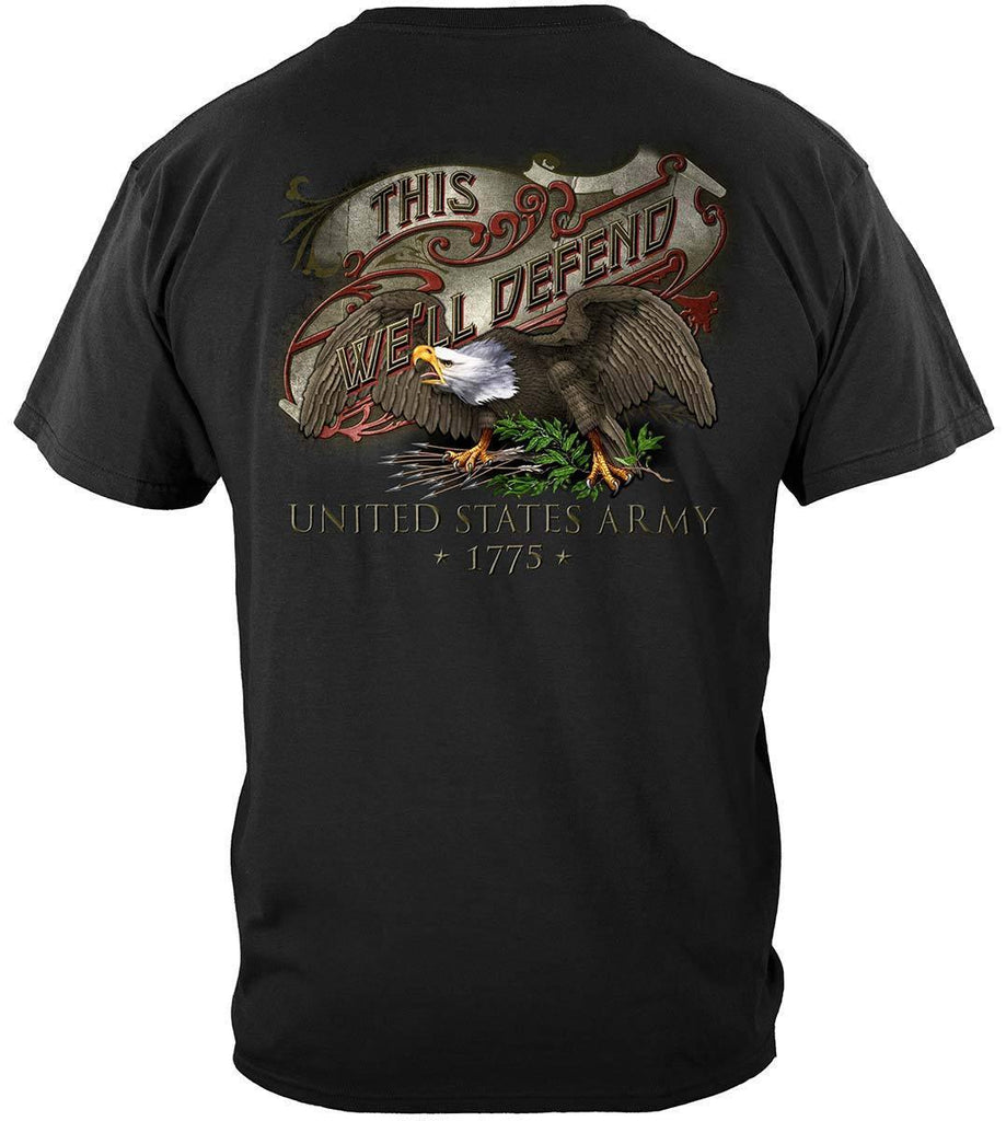 Army This We'll Defend Hoodie - Military Republic