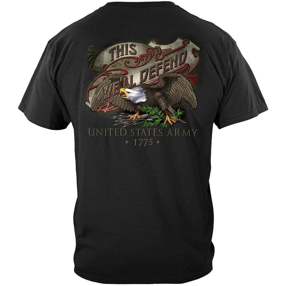 Army This We'll Defend T-Shirt - Military Republic