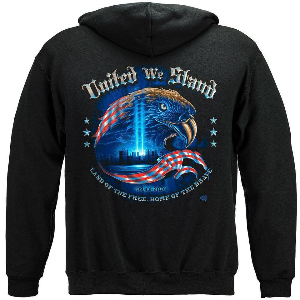 Army United We Stand with Eagle Hoodie - Military Republic