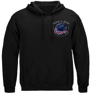 Army United We Stand with Eagle Hoodie - Military Republic