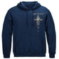 United States Back the Blue Matthew 5:9 Christian Shirt Premium Long Sleeve - Military Republic