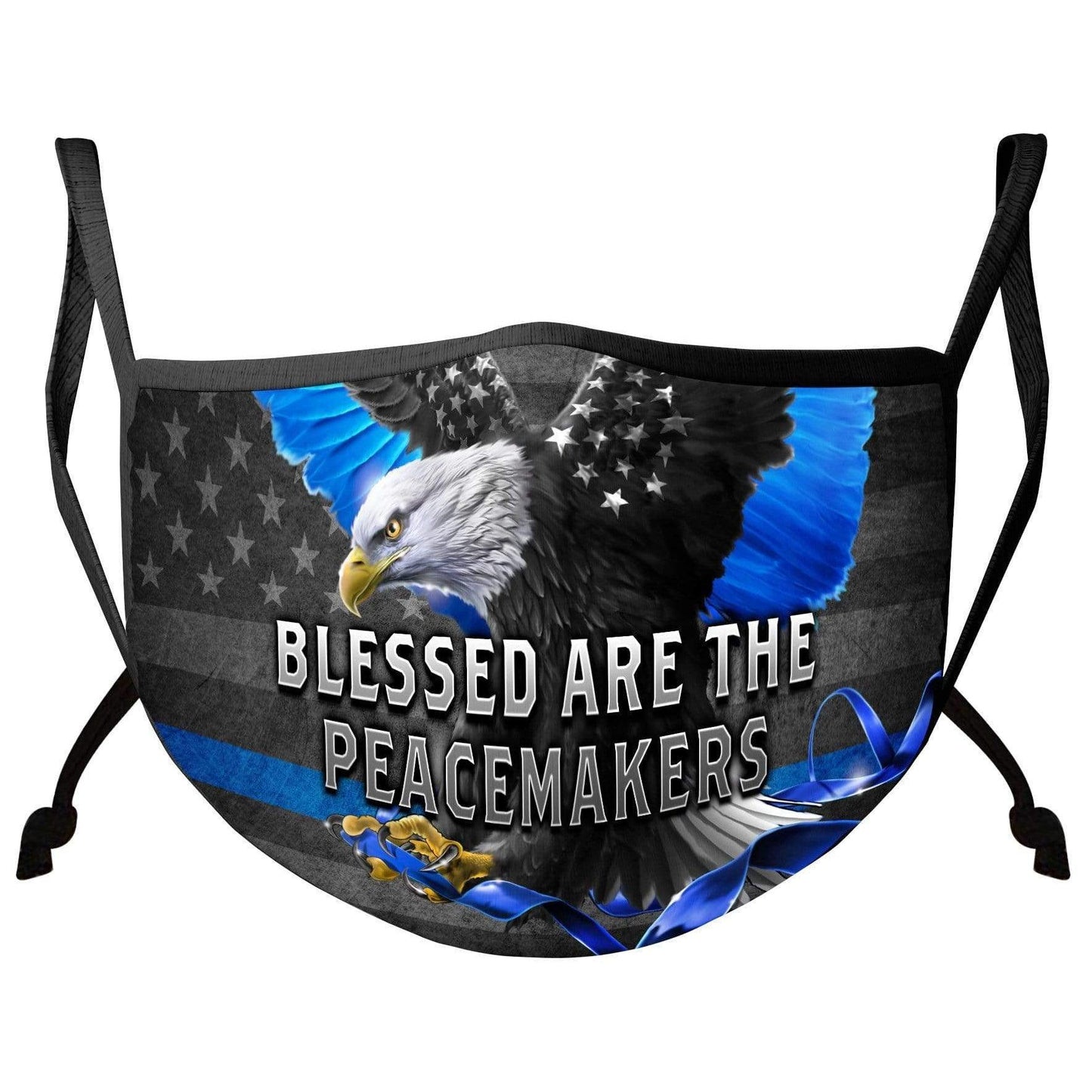 Blessed Are the Peace Makers Face Mask - Military Republic