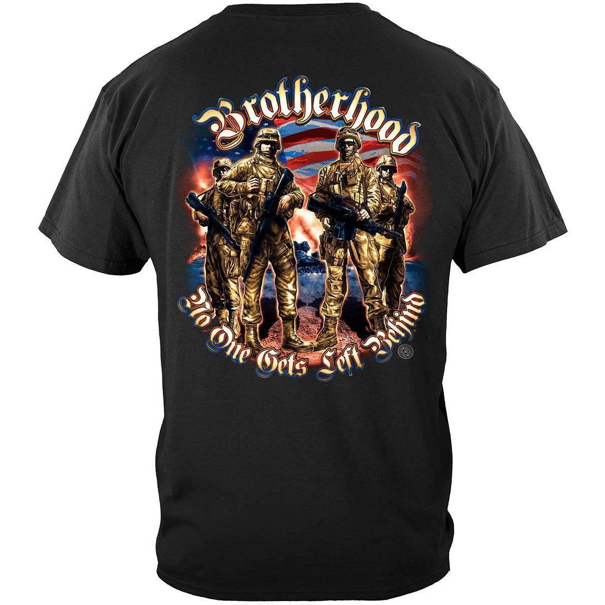 Brotherhood No One Gets Left Behind Long Sleeve - Military Republic