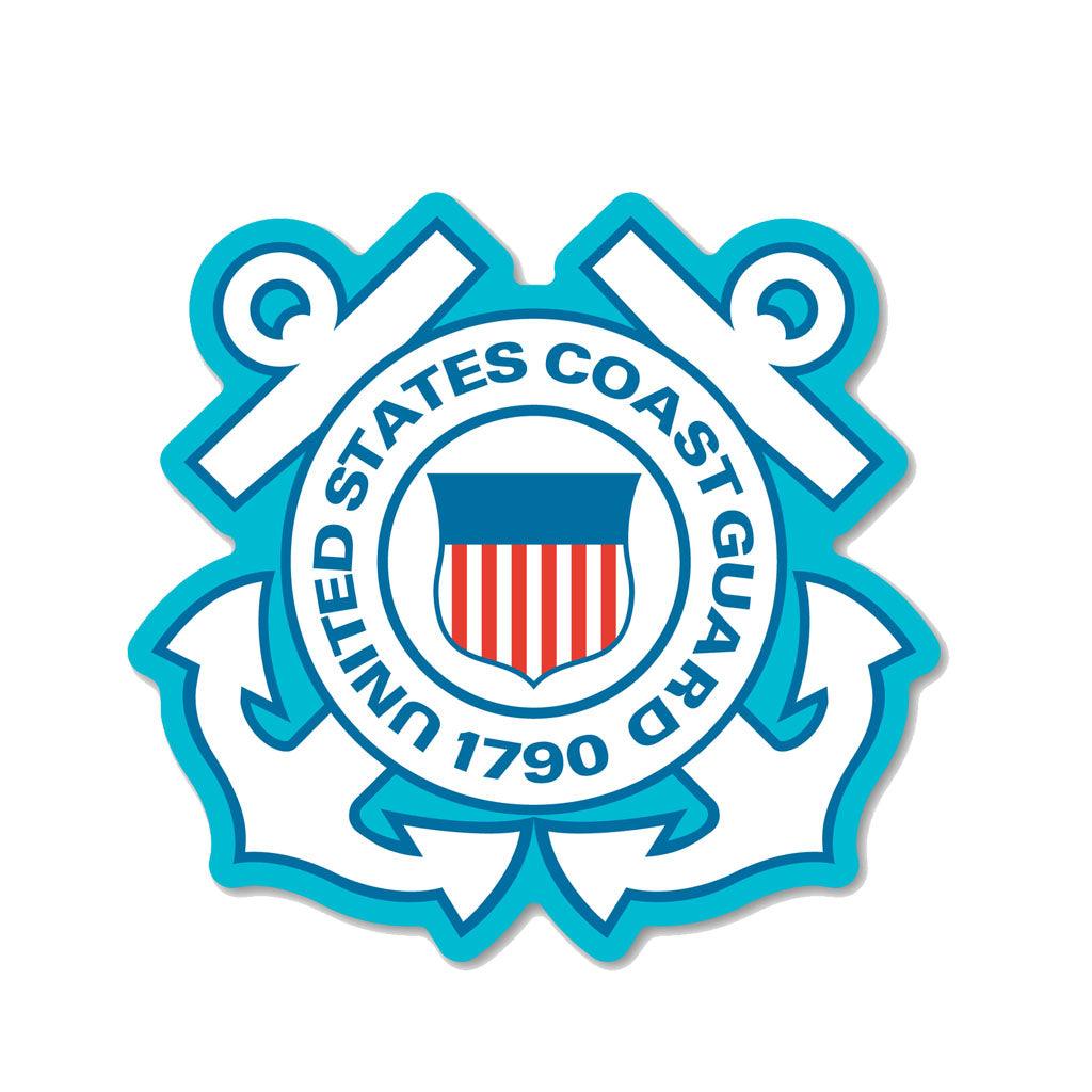 United States Coast Guard 1790 Anchors Magnet (4.88" x 4.30") - Military Republic