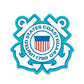 United States Coast Guard 1790 Anchors Sticker (4.88" x 4.30) - Military Republic