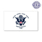 United States Coast Guard Semper Paratus Mini Flag Magnet (3.88" x 8") - Military Republic