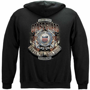 U.S. Coast Guard Proud to Have Served Hoodie - Military Republic