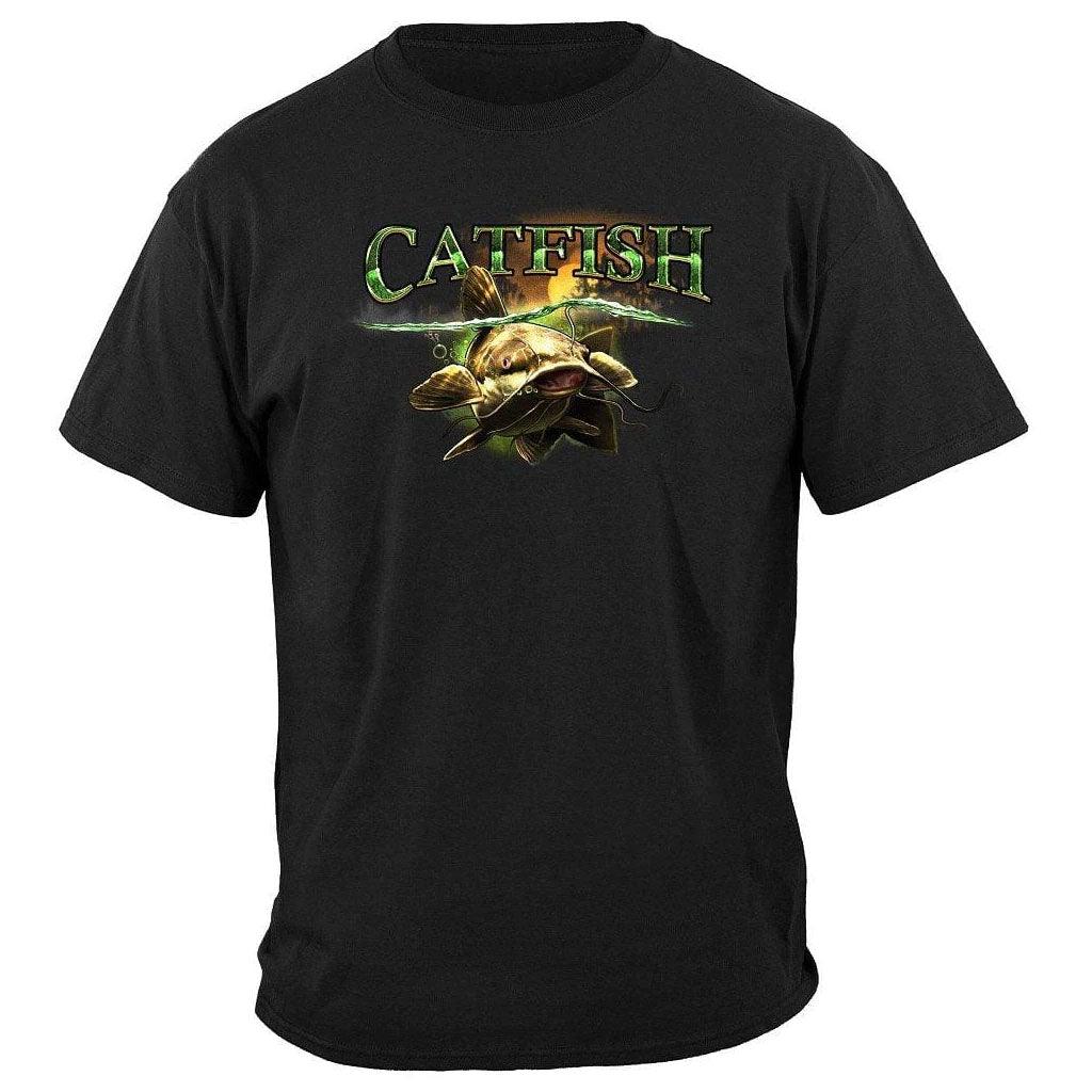 United States Catfish Merky Water Premium T-Shirt - Military Republic