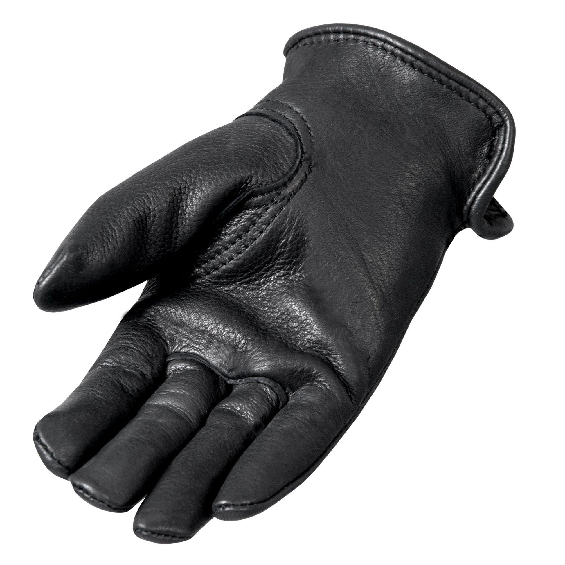 Classic Deerskin Driving Motorcycle Gloves - Military Republic