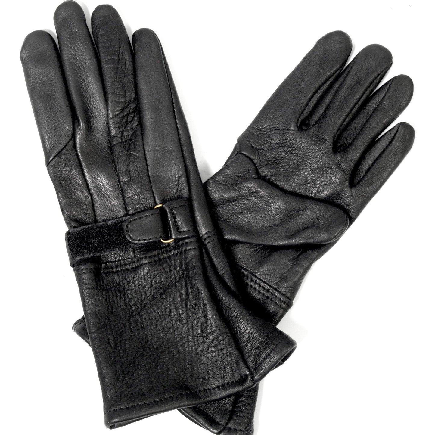 Classic Deerskin Heavy Duty Gauntlet Gloves - Military Republic