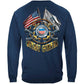 Coast Guard Double Flag T-Shirt - Military Republic