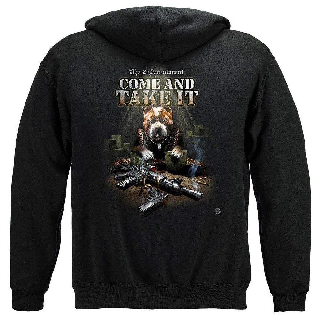 United States Come And Take It Pit Bull Premium Men's T-Shirt - Military Republic