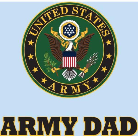 U.S. Army Dad Decal 3"x4.25" - Military Republic