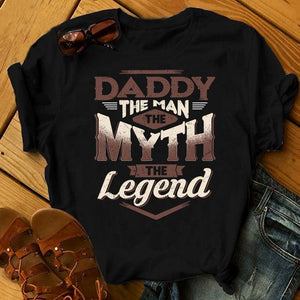 Daddy The Man The Myth The Legend T-shirt - Military Republic