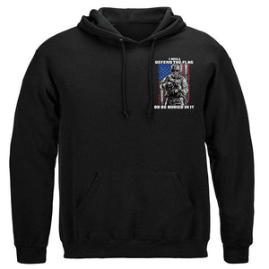 Defend Or Be Buried Or Be Buried In It Premium Long Sleeves - Military Republic
