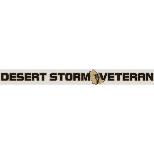 Desert Storm Veteran Window Sticker - Military Republic