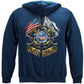 Double Flag Coast Guard Premium Long Sleeves - Military Republic