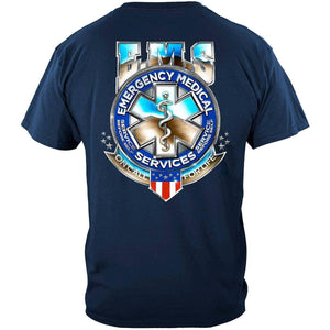 EMS Badge of Honor T-Shirt - Military Republic