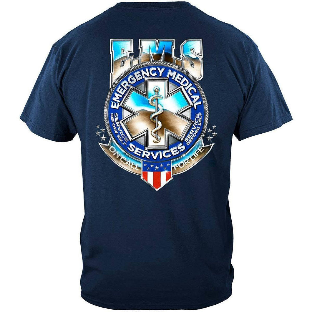 EMS Badge of Honor T-Shirt - Military Republic