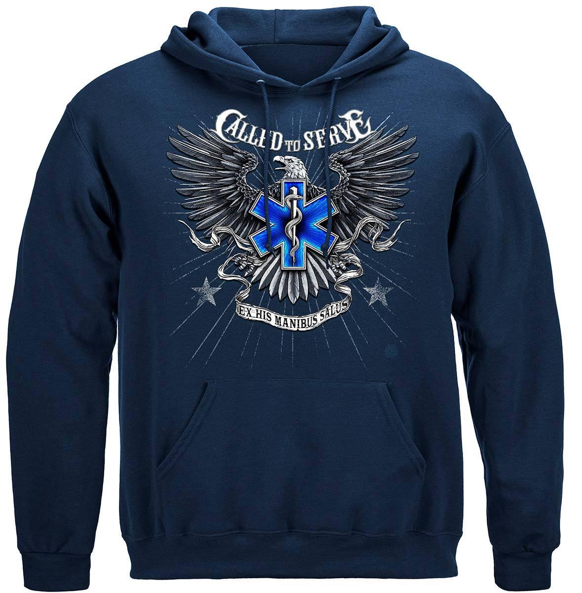 EMS Called To Serve Premium Hoodie - Military Republic