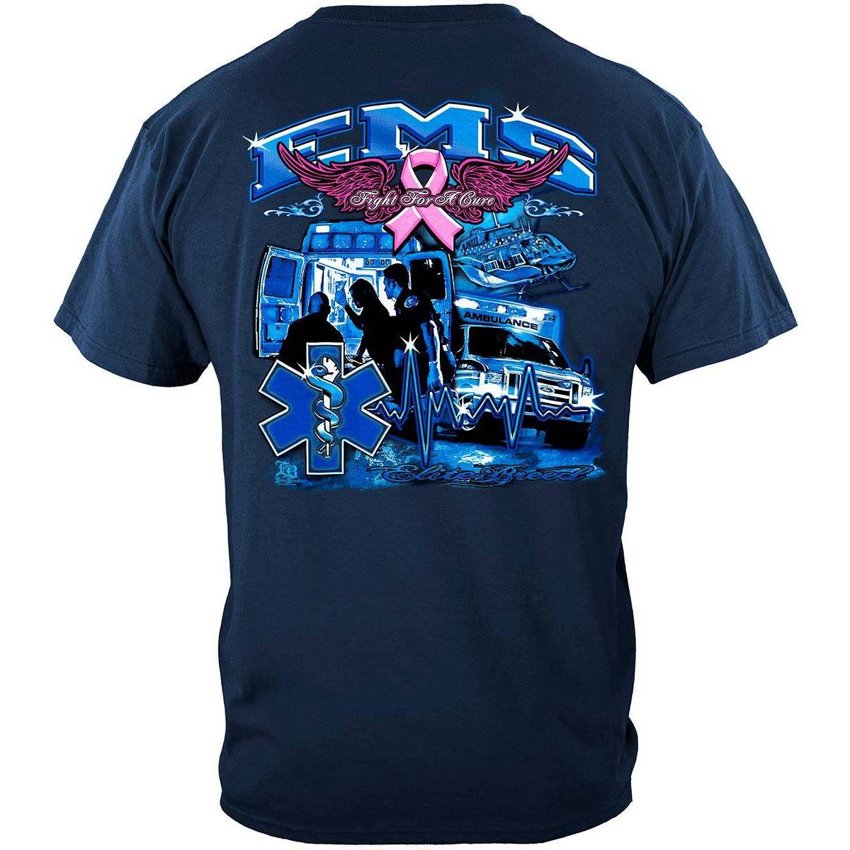EMS Race for a Cure Cancer Awareness Long Sleeve - Military Republic