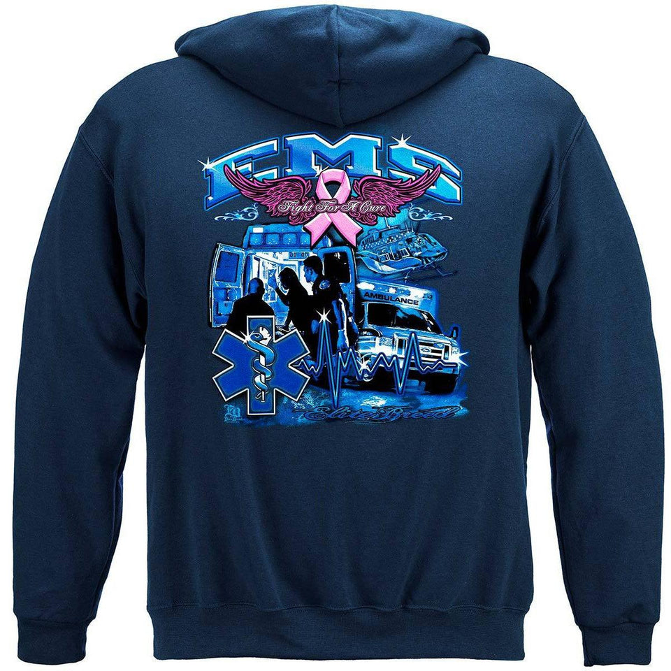 EMS Race for a Cure Cancer Awareness T-Shirt - Military Republic