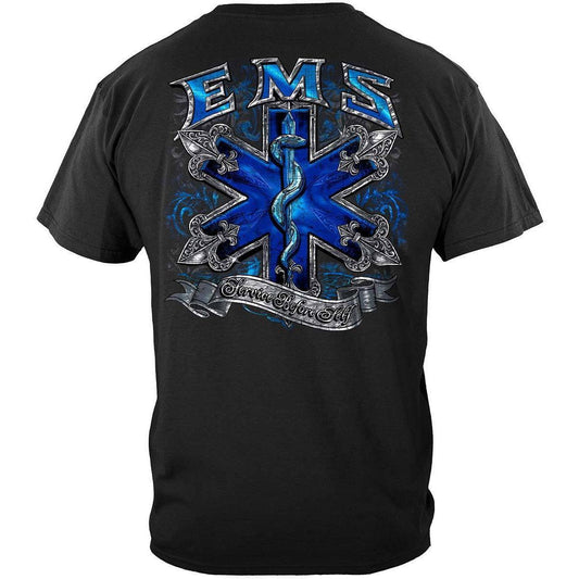 EMS Steel Silver Foil T-Shirt - Military Republic