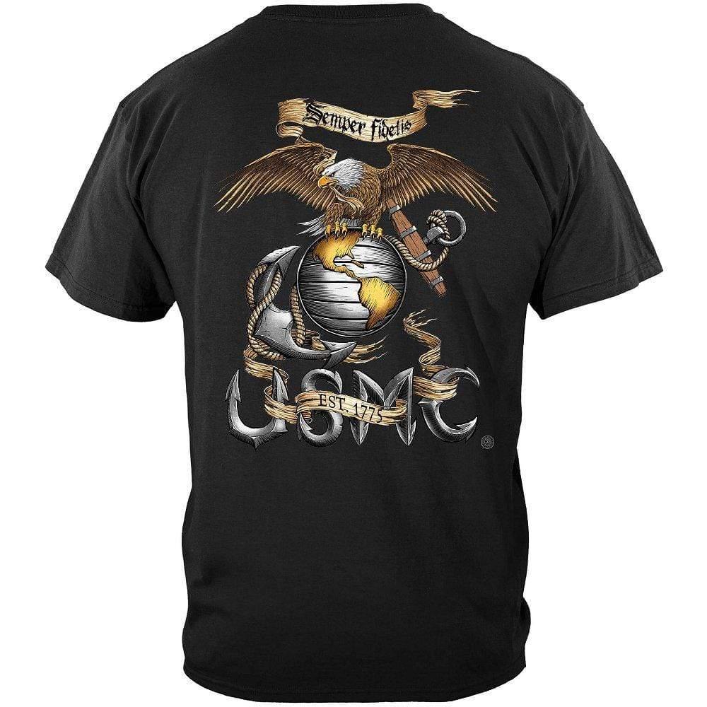 Eagle USMC Premium Men's Long Sleeve - Military Republic