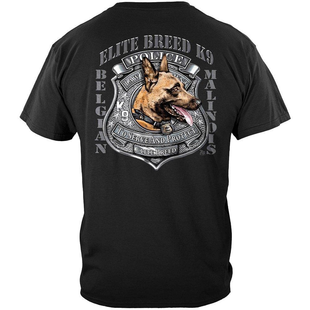 Elite Breed Belgian Malinois K9 Dog Hoodie - Military Republic