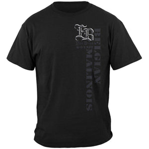 Elite Breed Belgian Malinois K9 Dog T-shirt - Military Republic