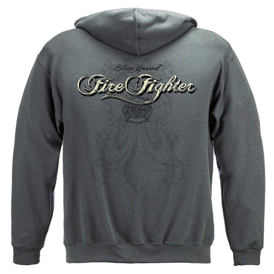 United States Elite Breed Elite Firefighter Premium Hoodie - Military Republic