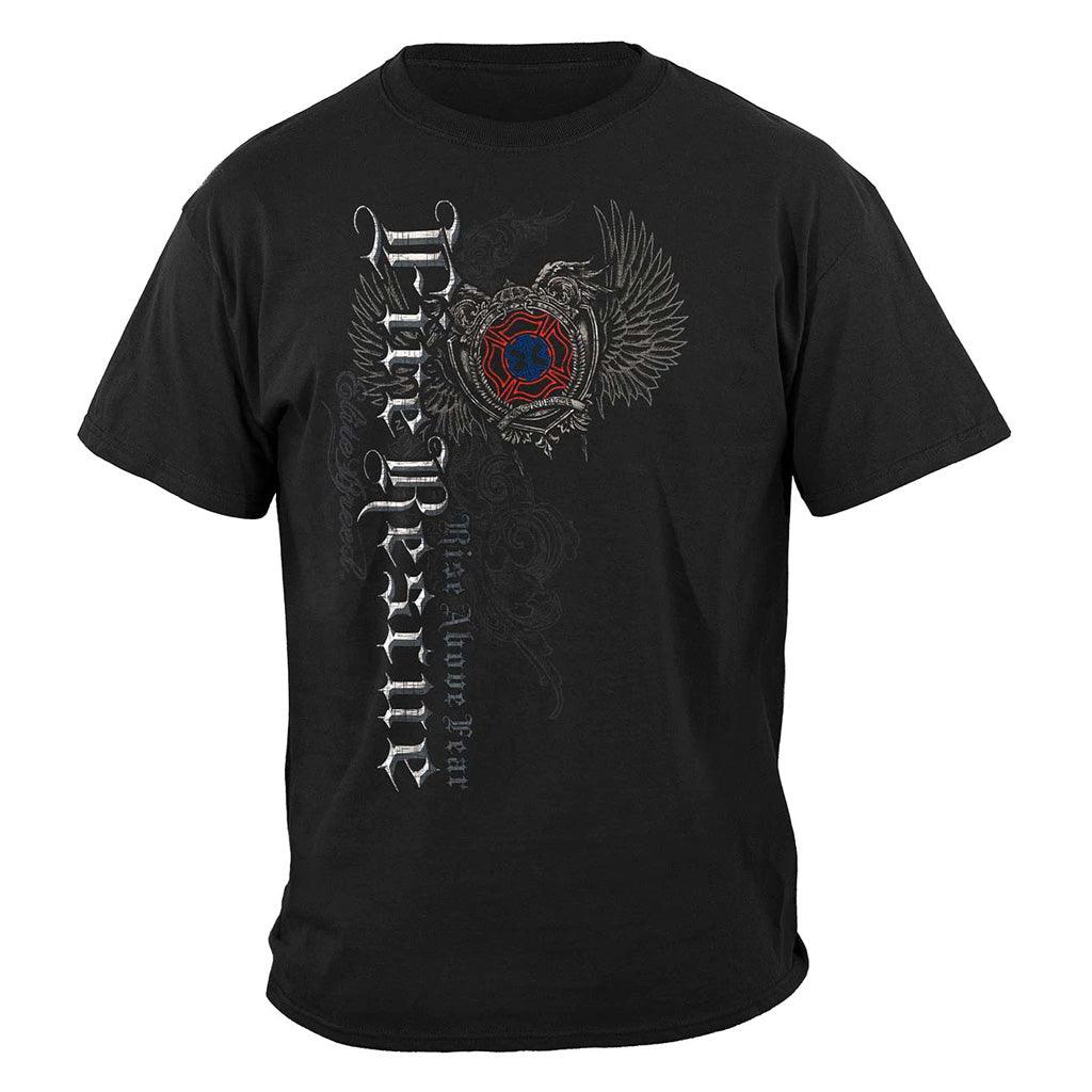 United States Elite Breed Fire Rescue Premium T-Shirt - Military Republic