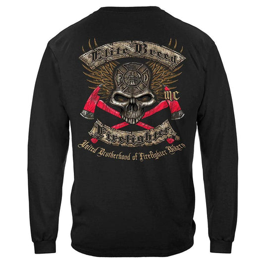 United States Elite Breed Firefighter Biker Premium Long Sleeve - Military Republic